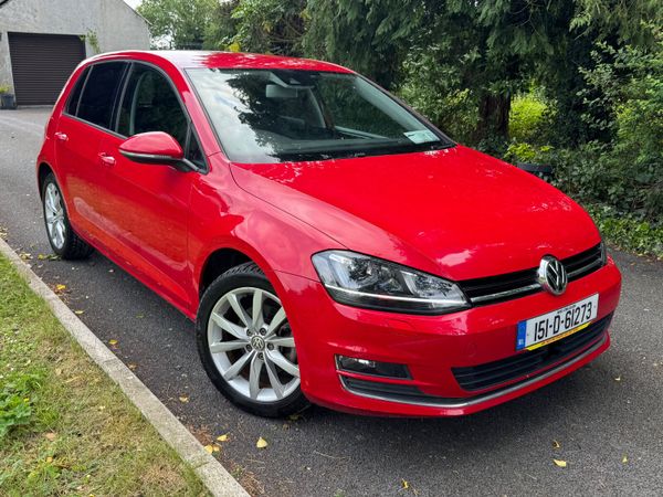 Volkswagen Golf Hatchback, Petrol, 2015, Red