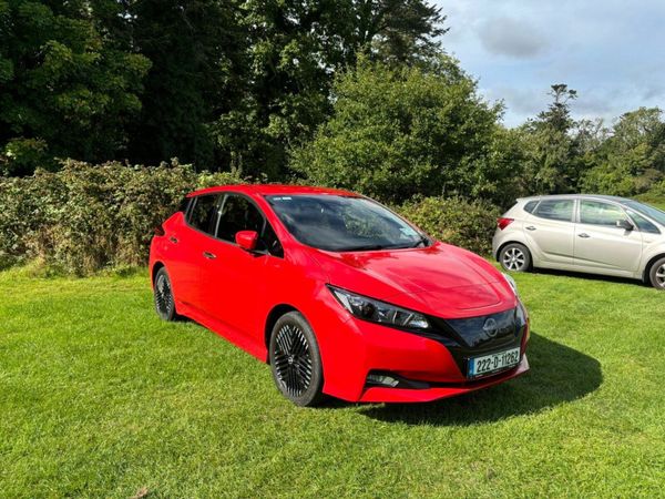 Nissan Leaf Hatchback, Electric, 2022, Red