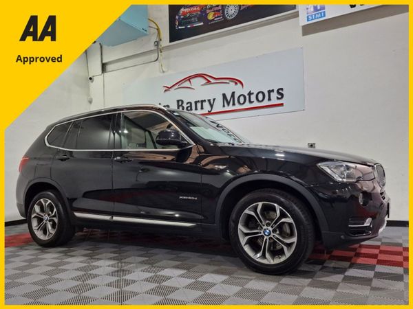 BMW X3 SUV, Diesel, 2017, Black