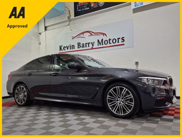 BMW 5-Series Saloon, Petrol Plug-in Hybrid, 2019, Grey