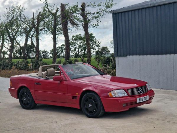 Mercedes-Benz 280 Coupe, Petrol, 1995, Red