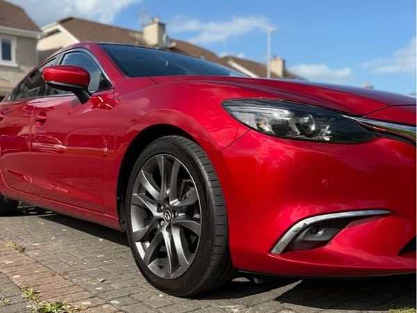 Mazda Mazda6 Saloon, Diesel, 2017, Red