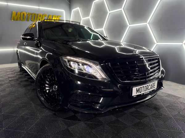 Mercedes-Benz S-Class Saloon, Petrol Hybrid, 2016, Black