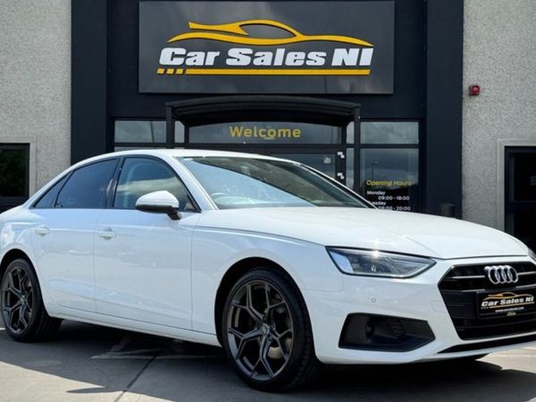 Audi A4 Saloon, Diesel, 2021, White