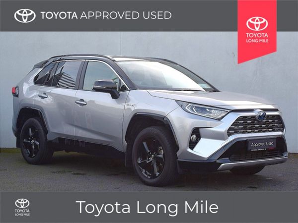 Toyota RAV4 SUV, Petrol Hybrid, 2022, Grey