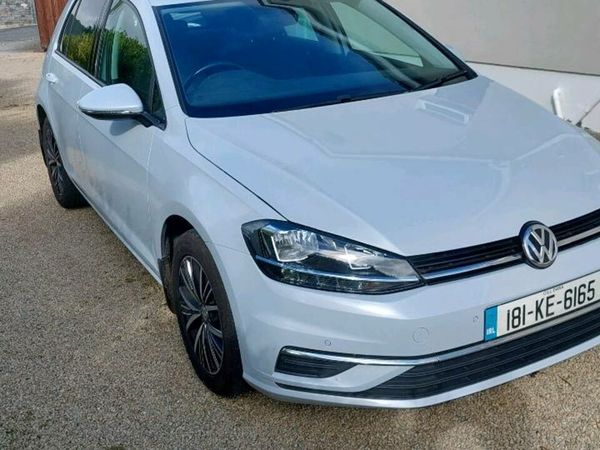 Volkswagen Golf Hatchback, Diesel, 2018, Silver