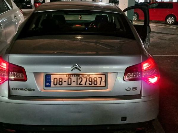 Citroen C5 Saloon, Diesel, 2008, Silver