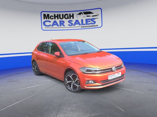 Volkswagen Polo Hatchback, Petrol, 2018, Orange