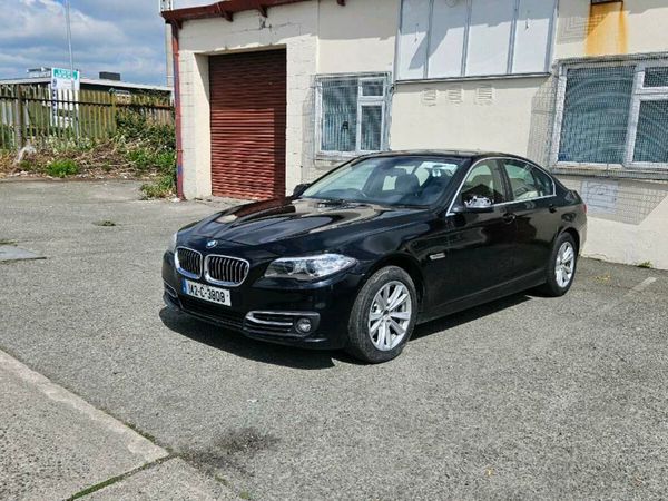 BMW 5-Series Saloon, Diesel, 2014, Black