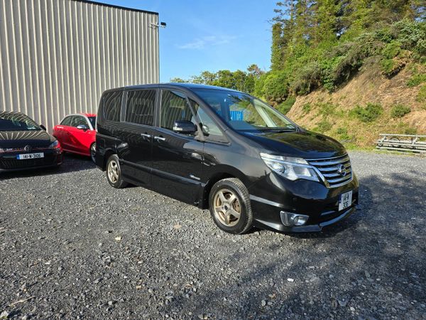 Nissan Serena MPV, Petrol Hybrid, 2014, Black