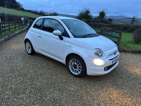 Fiat 500 Hatchback, Petrol, 2017, White