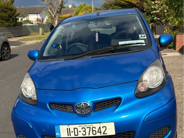 Toyota Aygo Hatchback, Petrol, 2011, Blue