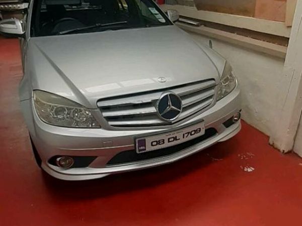Mercedes-Benz C-Class Saloon, Petrol, 2008, Silver