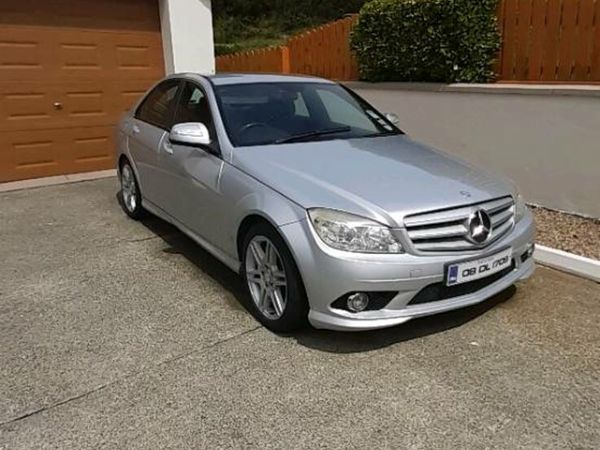 Mercedes-Benz C-Class Saloon, Petrol, 2008, Silver