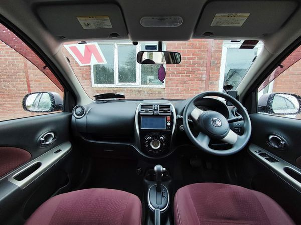 Nissan March Hatchback, Petrol, 2013, Purple