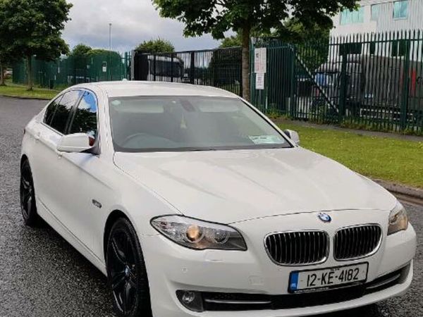 BMW 5-Series Saloon, Diesel, 2012, White