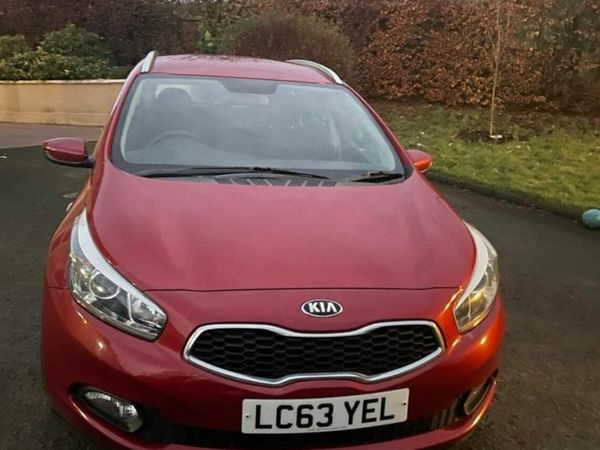 Kia Ceed Estate, Diesel, 2014, Red