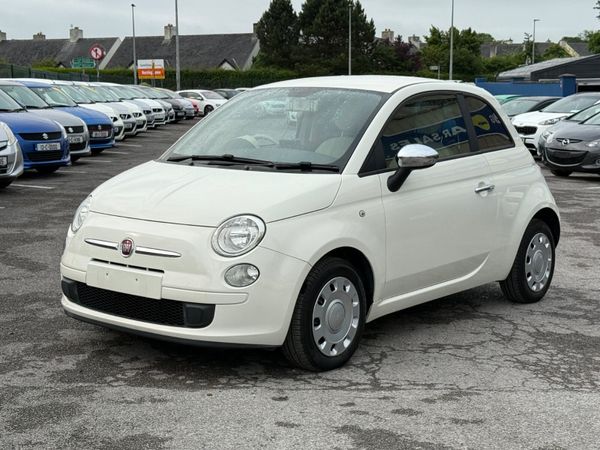 Fiat 500 Hatchback, Petrol, 2014, White