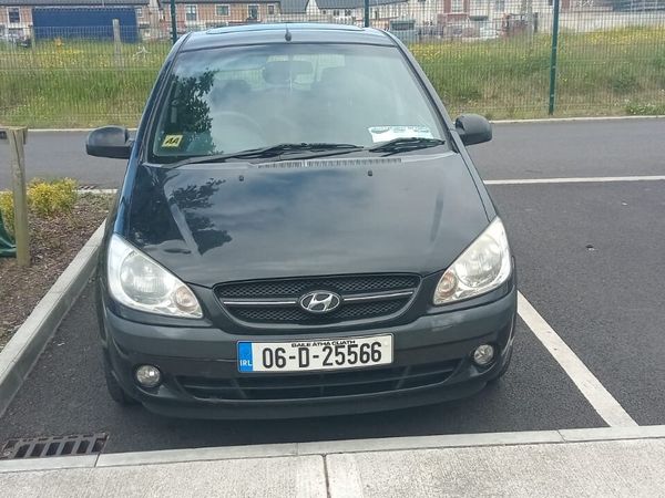 Hyundai Getz Hatchback, Petrol, 2006, Black