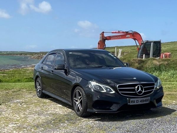 Mercedes-Benz E-Class Saloon, Diesel Hybrid, 2015, Black