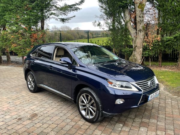 Lexus RX SUV, Petrol Hybrid, 2014, Blue