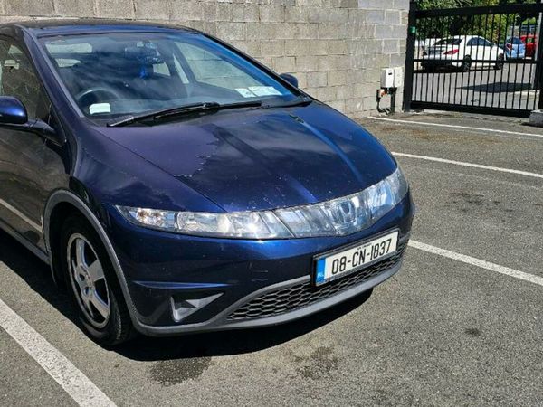 Honda Civic Hatchback, Petrol, 2008, Blue