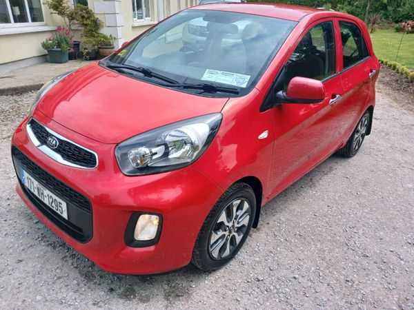 Kia Picanto Hatchback, Petrol, 2017, Red