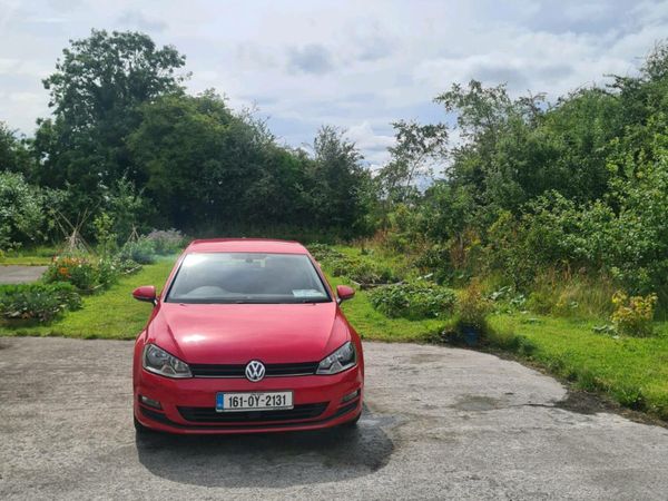 Volkswagen Golf Hatchback, Diesel, 2016, Red