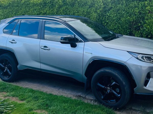 Toyota RAV4 SUV, Petrol Hybrid, 2020, Grey
