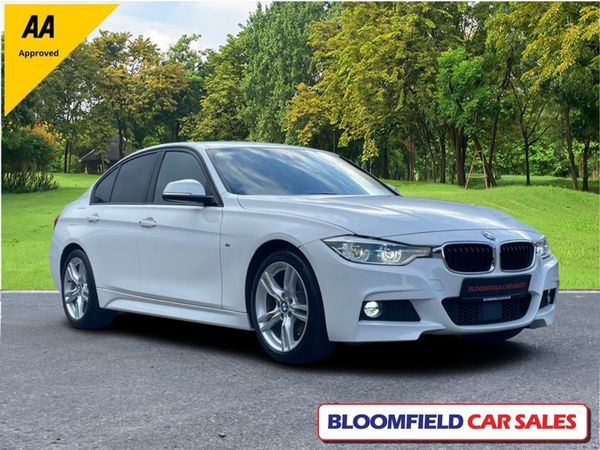 BMW 3-Series Saloon, Diesel, 2015, White