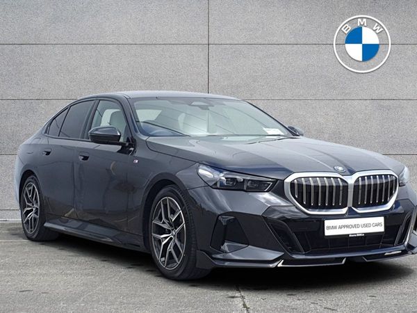 BMW 5-Series Saloon, Petrol Plug-in Hybrid, 2024, Grey