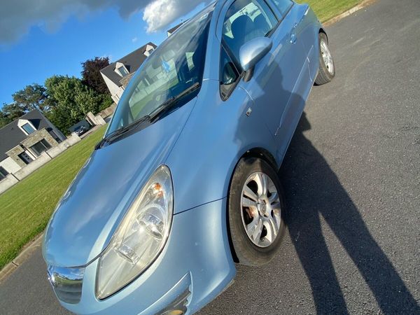 Opel Corsa Hatchback, Petrol, 2007, Blue