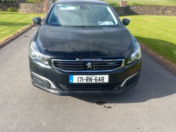 Peugeot 508 Saloon, Diesel, 2017, Black