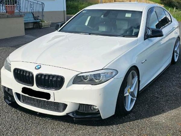 BMW 5-Series Saloon, Diesel, 2012, White