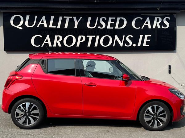 Suzuki Swift Hatchback, Petrol Hybrid, 2017, Red