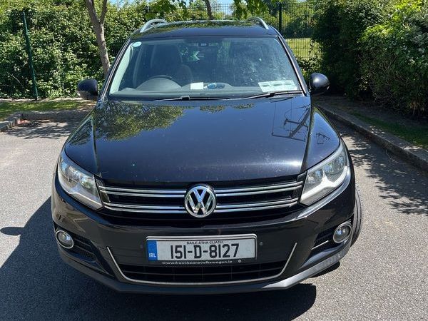 Volkswagen Tiguan SUV, Diesel, 2015, Black