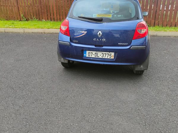 Renault Clio Hatchback, Petrol, 2007, Blue