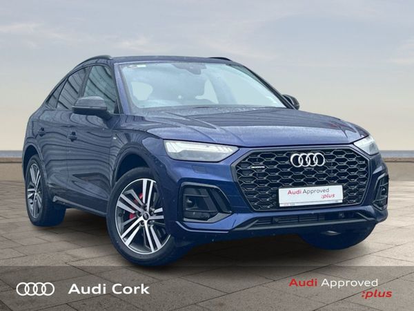 Audi Q5 SUV, Petrol Plug-in Hybrid, 2024, Blue