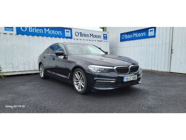 BMW 5-Series Saloon, Diesel, 2019, Black