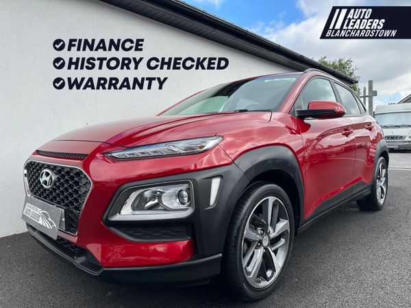 Hyundai KONA SUV, Petrol, 2020, Red