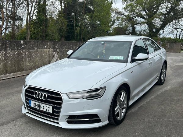 Audi A6 Saloon, Diesel, 2018, White