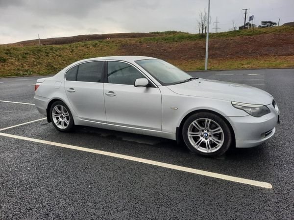 BMW 5-Series Saloon, Diesel, 2009, Silver