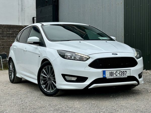 Ford Focus Hatchback, Diesel, 2018, White