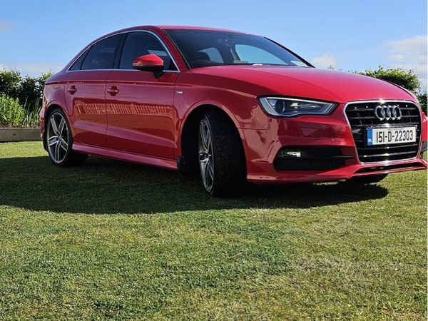 Audi A3 Saloon, Diesel, 2015, Red
