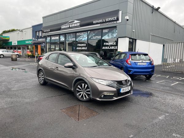 Honda Civic Hatchback, Diesel, 2014, Beige