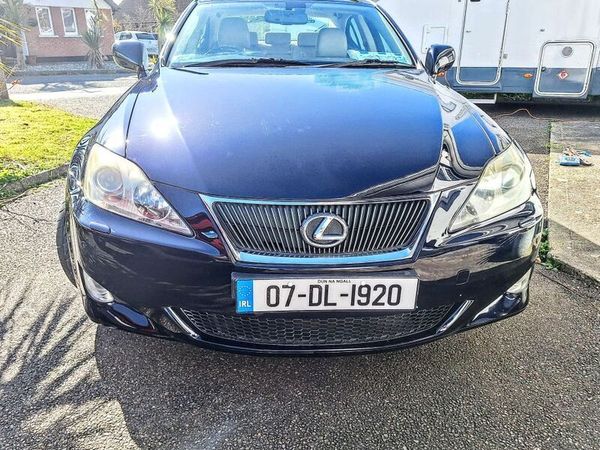 Lexus IS Saloon, Petrol, 2007, Blue