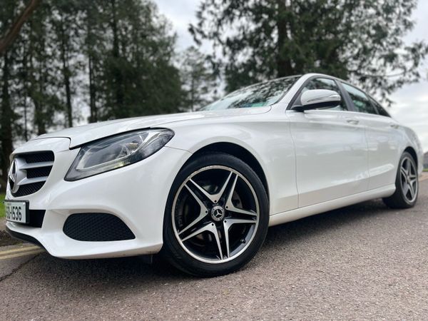 Mercedes-Benz C-Class Saloon, Diesel, 2015, White