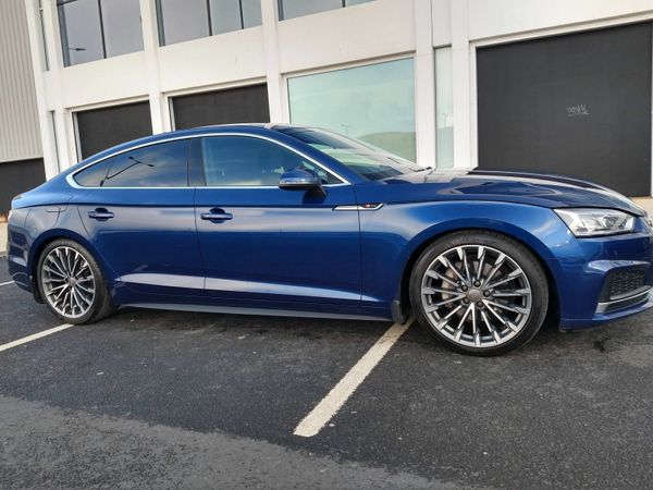 Audi A5 Hatchback, Diesel, 2018, Blue