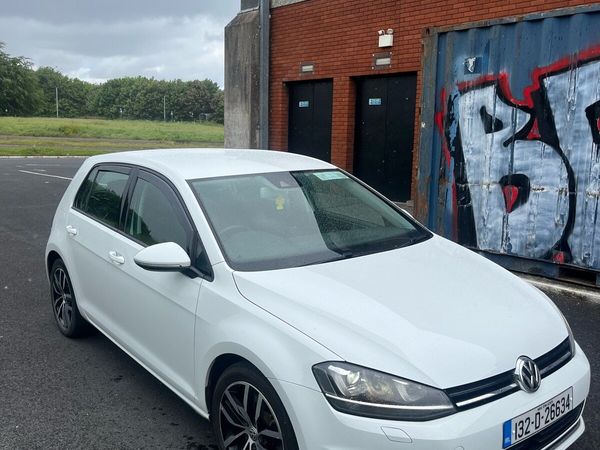 Volkswagen Golf Hatchback, Petrol, 2013, White