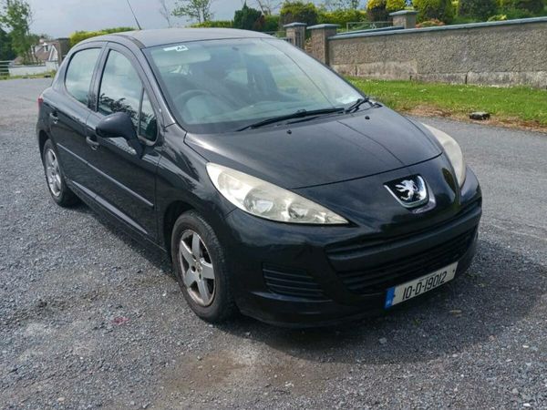 Peugeot 207 Hatchback, Diesel, 2010, Black